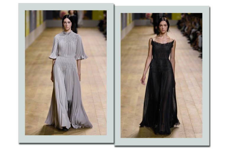 Dior: Bordados e arte de Olesia Trofymenko dominam desfile de alta-costura 