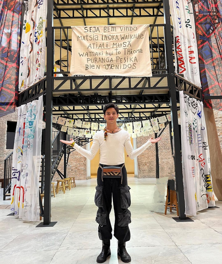 Mauricio Duarte foi destaque no SPFW | Foto: Reprodução / Instagram