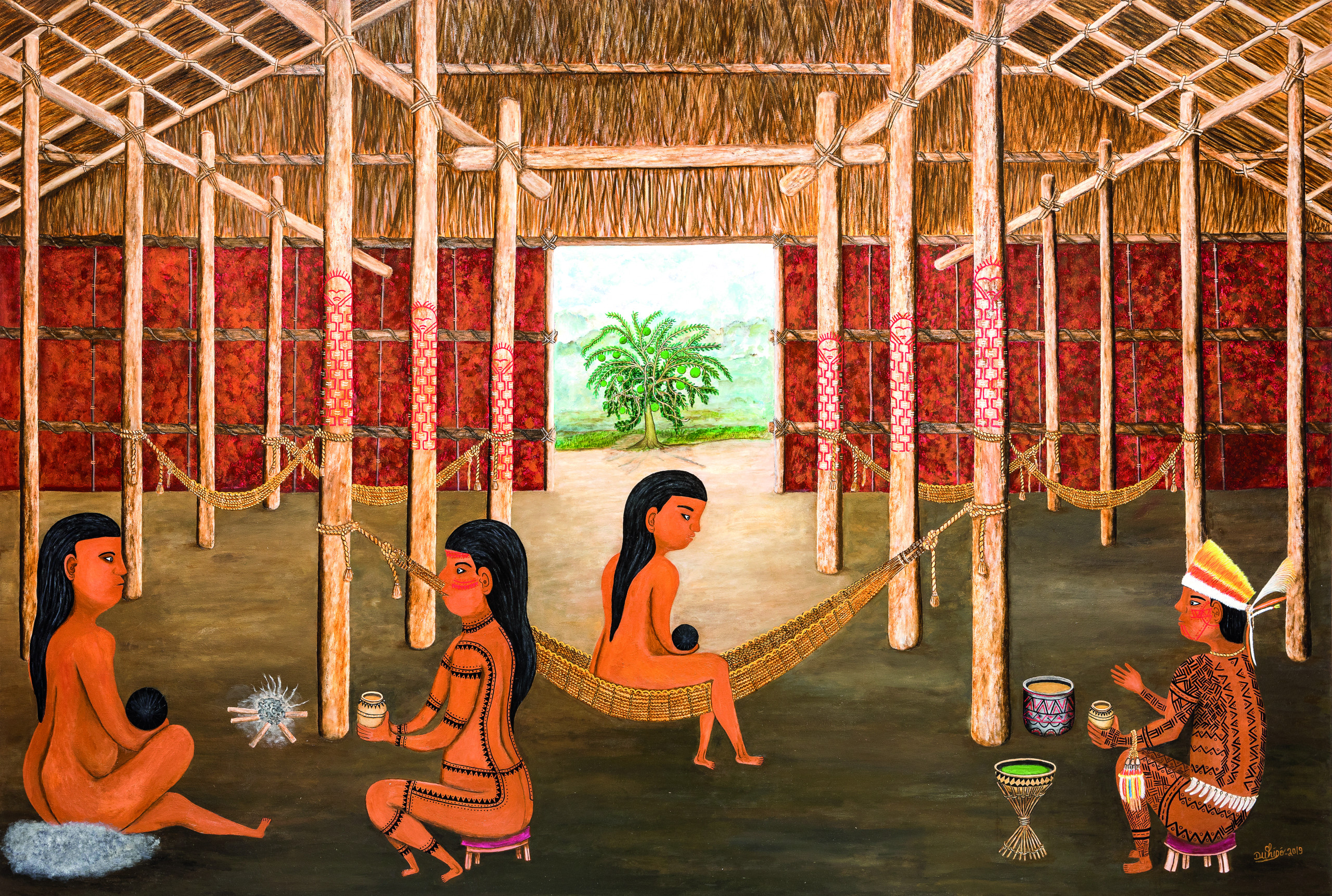 Duhig¢, Nepu Arquepu [Rede Macaco] [Monkey Hammock], 2019