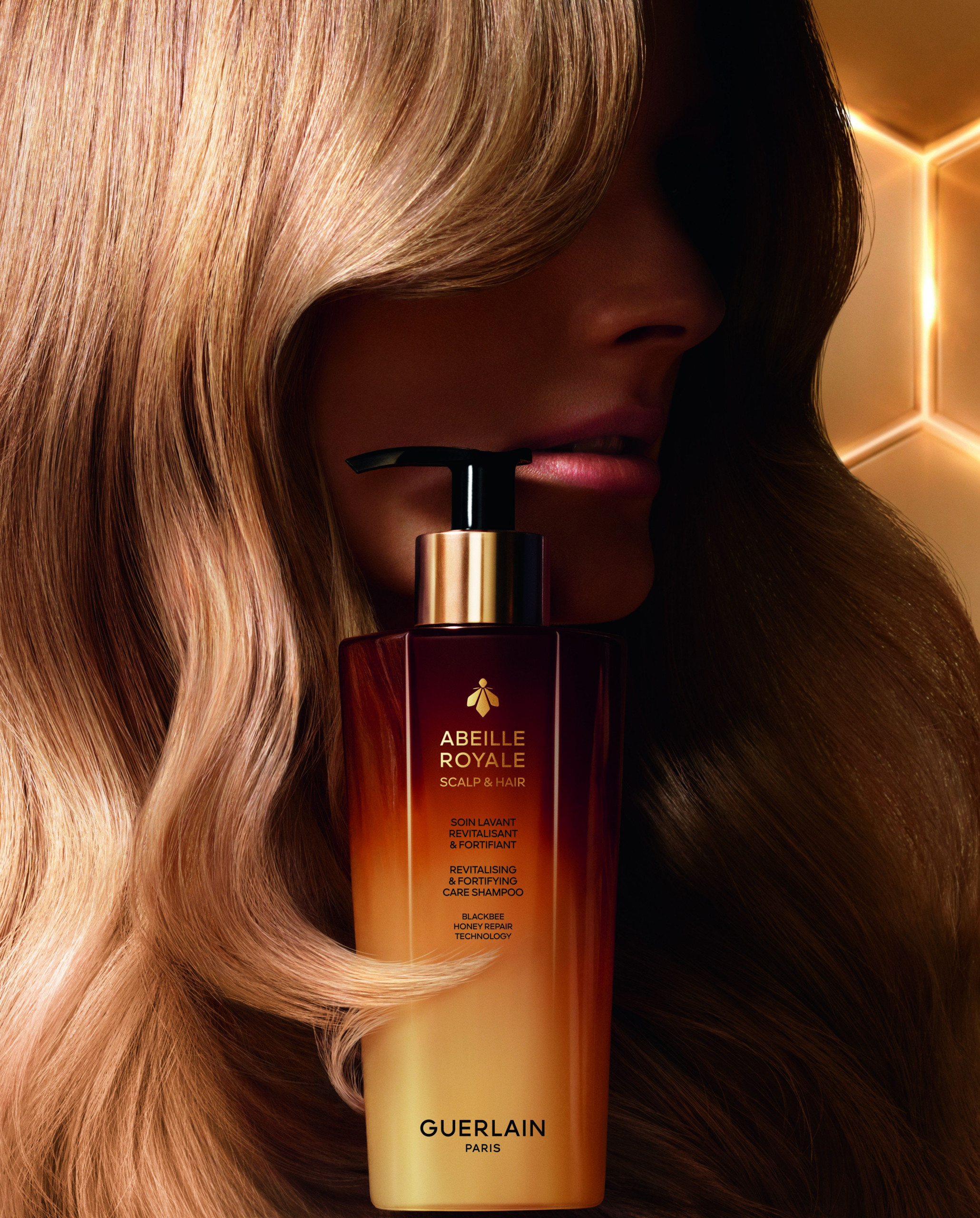 Linha capilar Abeille Royale da Guerlain | Foto: Divulgação