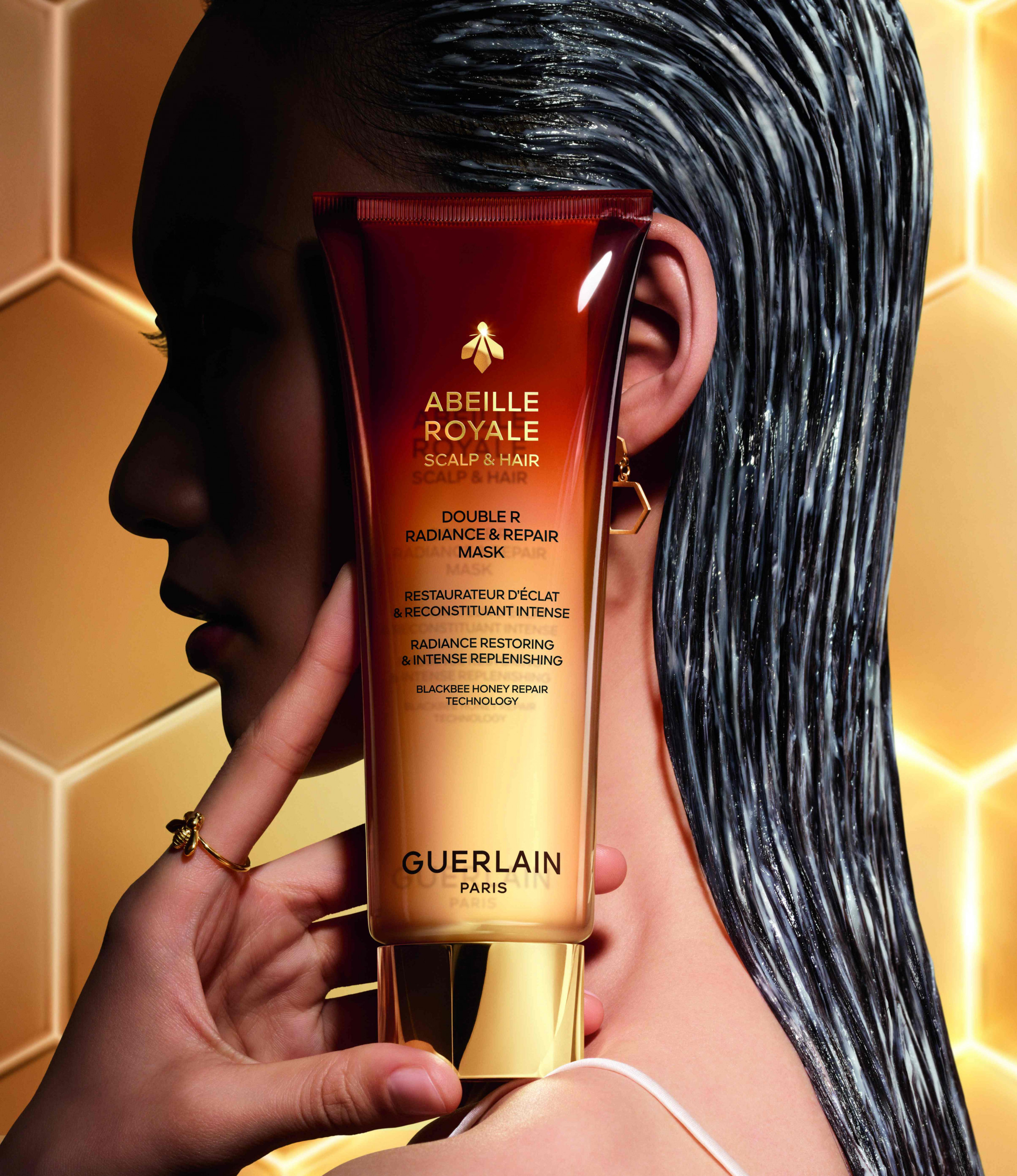 Linha capilar Abeille Royale da Guerlain | Foto: Divulgação