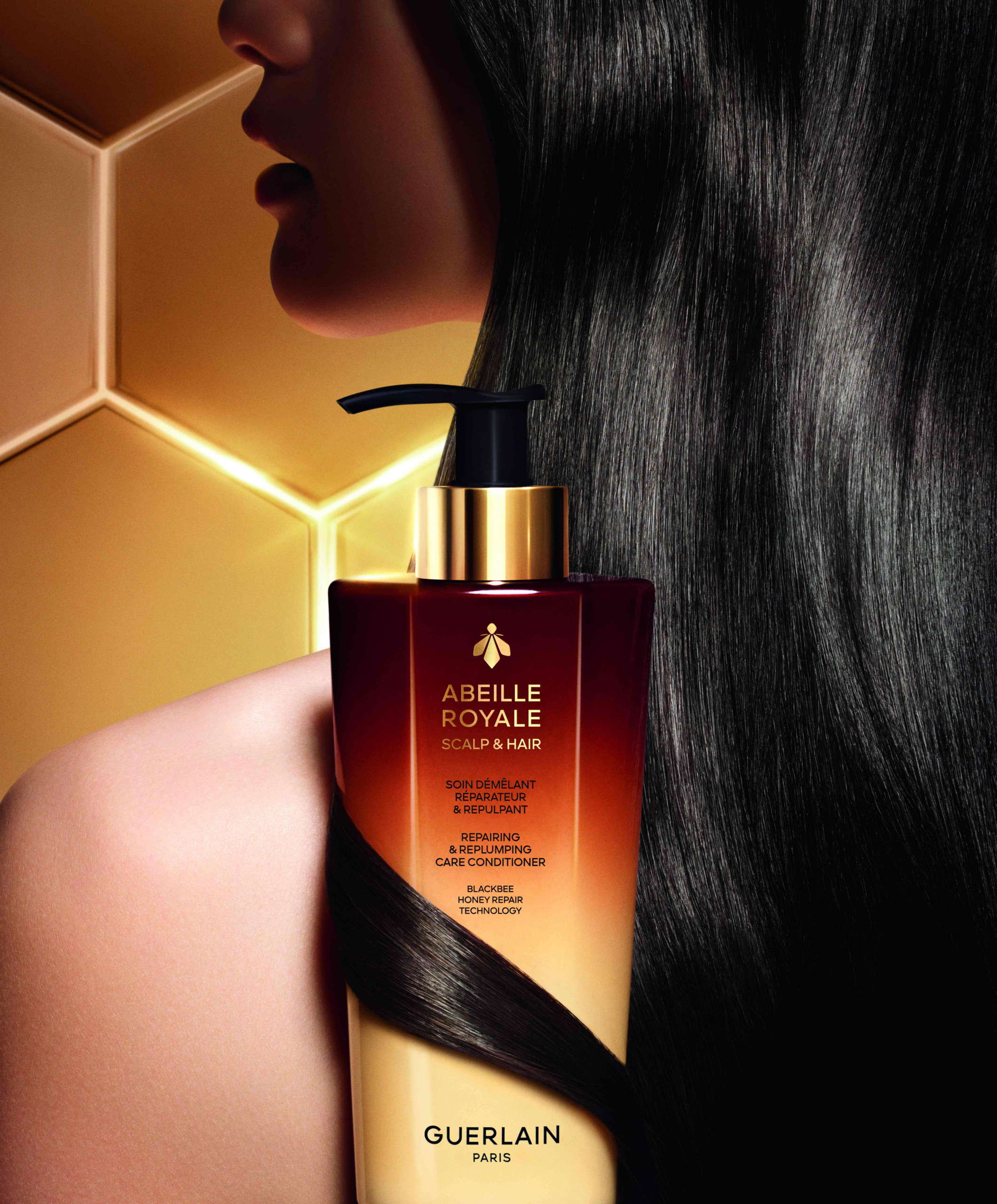 Linha capilar Abeille Royale da Guerlain | Foto: Divulgação