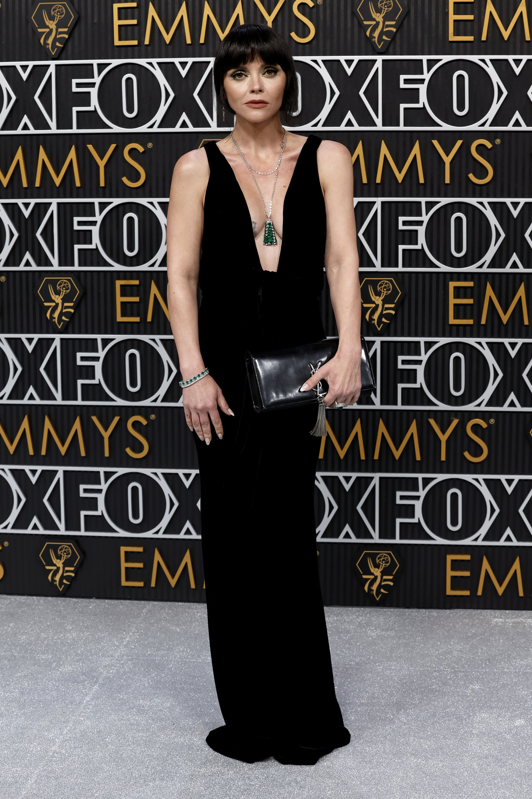 Christina Ricci no Emmy Awards | Foto: Harrison/Getty Images