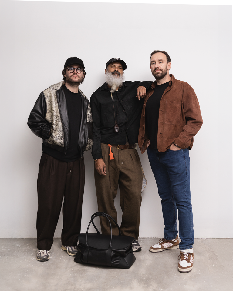 Na foto, da direita para a esquerda, Renan Molin, Jubba Sam e André Oslicki, sócios da Beatnik. - Foto: Divulgação