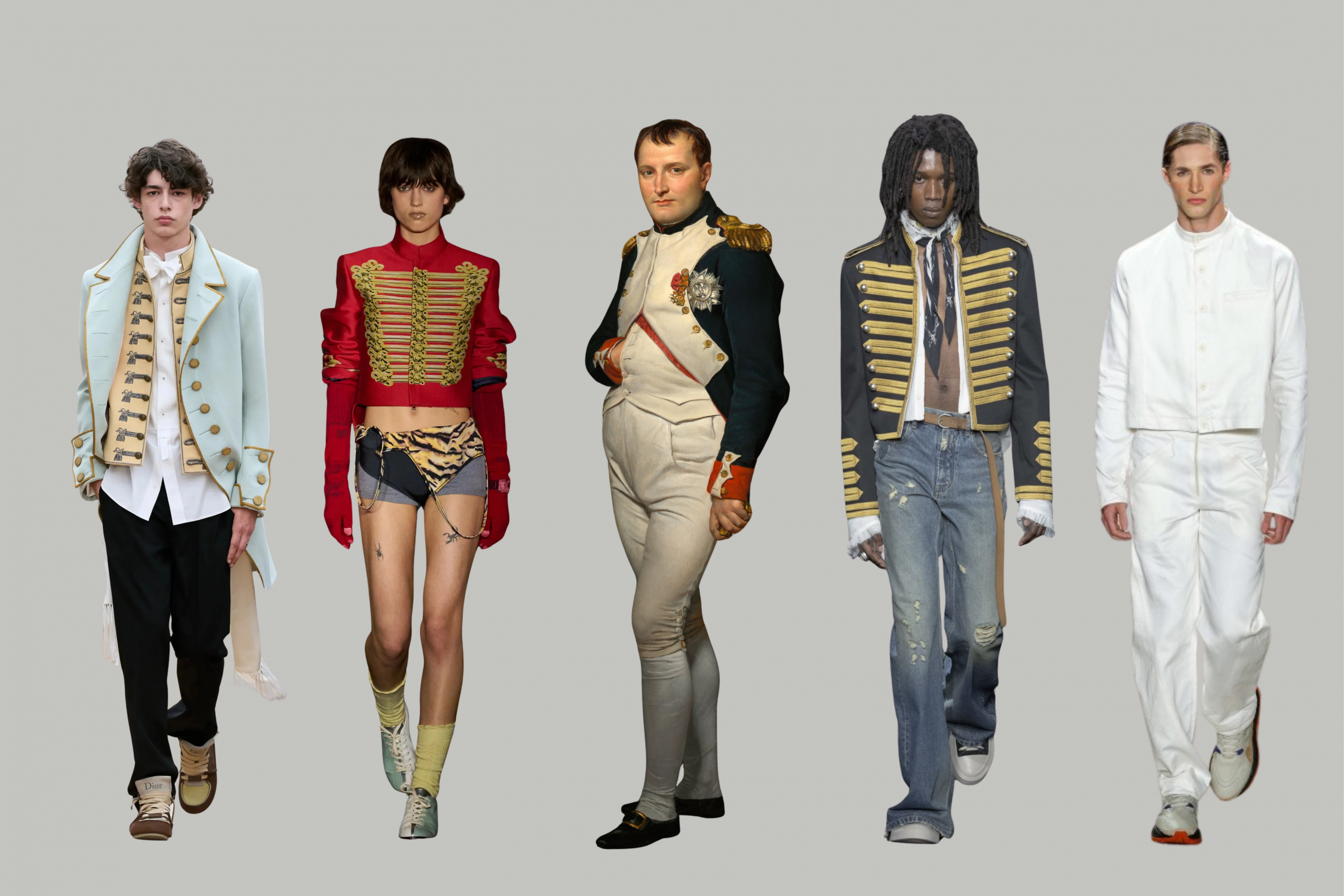 O retorno da jaqueta napoleônica: entre o vintage pop e o desejo